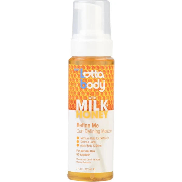LOTTABODY MILK & HONEY REFINE ME CURL DEFINING MOUSE 7oz