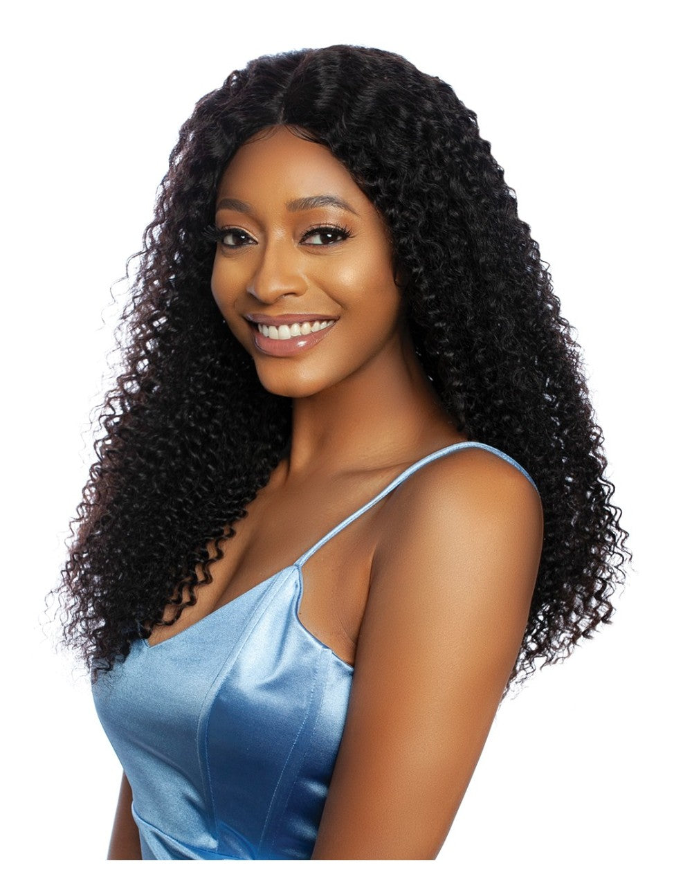 TRILL - TROR203 -13A HD ROTATE PART LACE FRONT WIG - JERRY CURL 28"