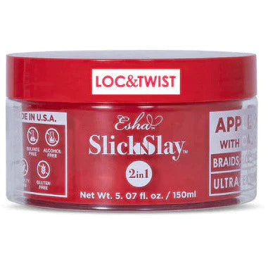 ESHA SLICKSLAY BRAIDS, LOCS &amp; EDGES GEL .85 OZ