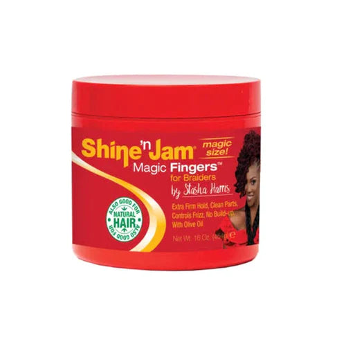 AMPRO SHINE ‘N JAM MAGIC BRAIDING HAIR GEL - SUPREME HOLD