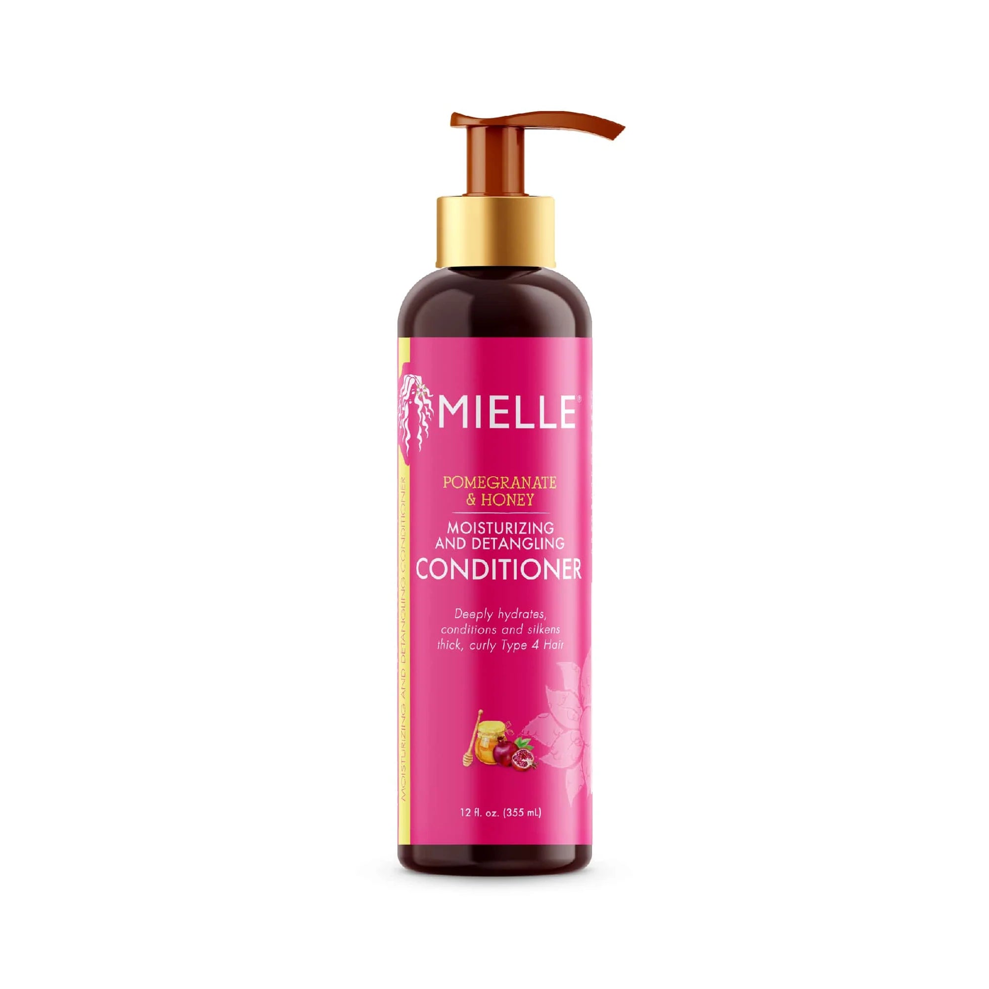 MIELLE POMEGRANATE HONEY MOISTURIZING &amp; DETANGLING CONDITIONER  12OZ