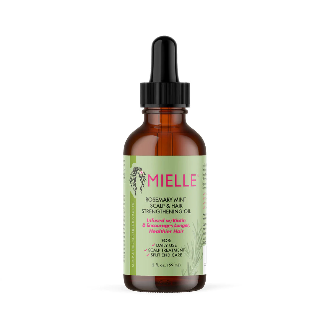 MIELLE ROSEMARY MINT OIL (2OZ)