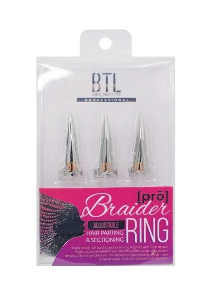 BTL MAGIC COLLECTION BRAIDER HAIR PARTING &amp; SECTIONING RING - PROFESSIONAL
