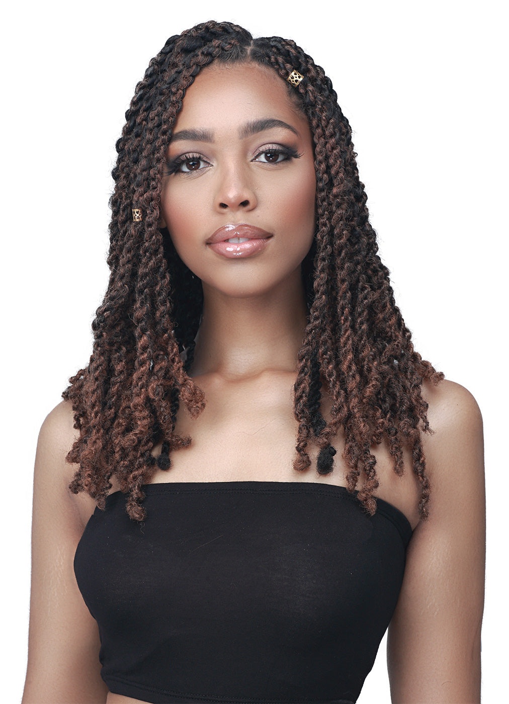 BOBBI BOSS  - 3X LOC &amp; TWIST AFRO TWISTA 18&quot; CROCHET BRAIDING HAIR