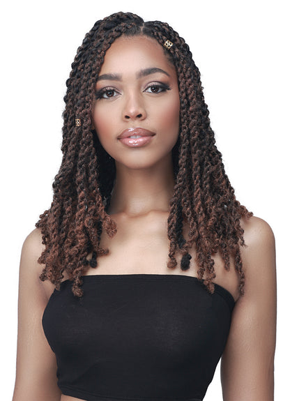 BOBBI BOSS  - 3X LOC &amp; TWIST AFRO TWISTA 18&quot; CROCHET BRAIDING HAIR