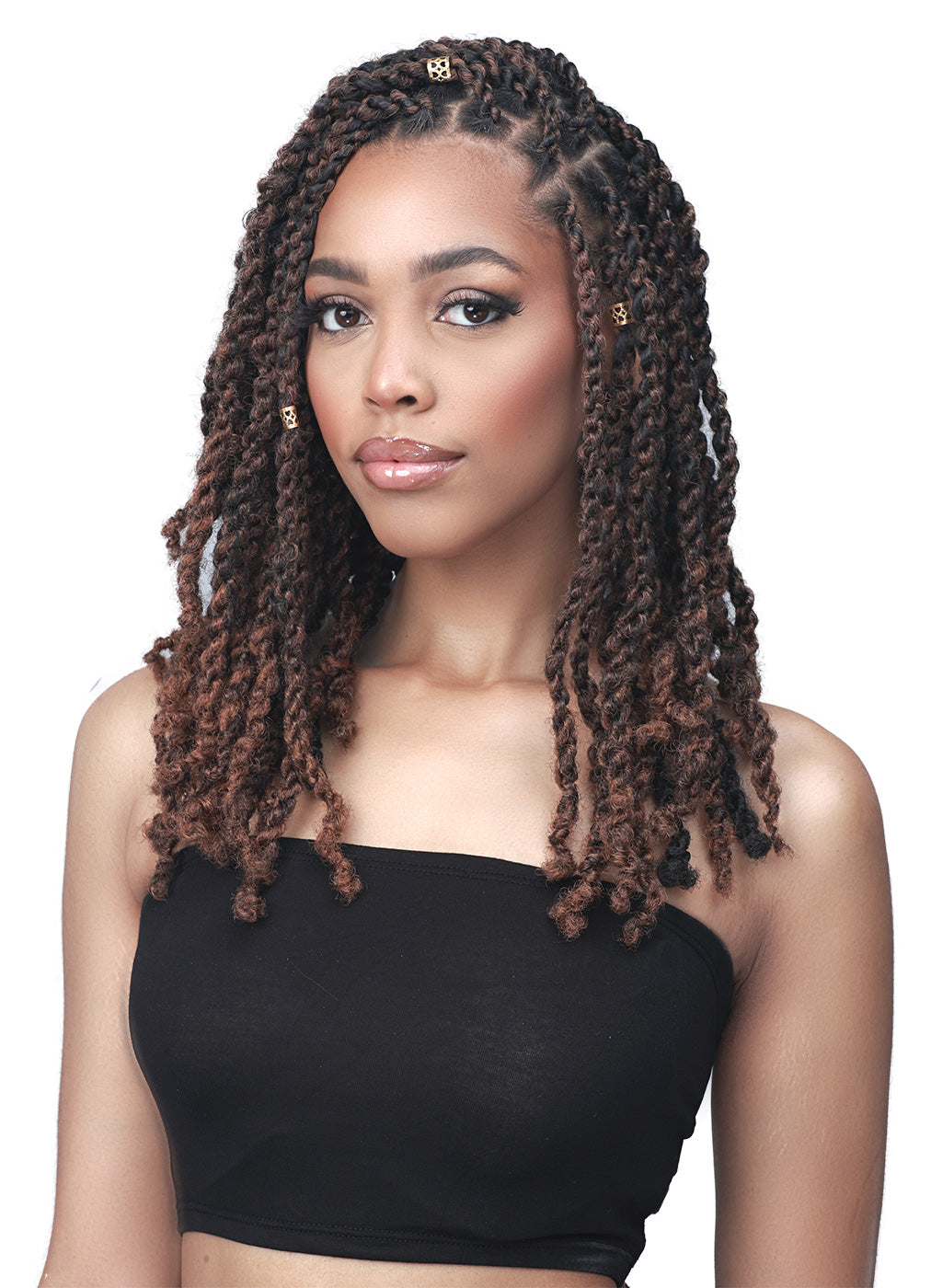 BOBBI BOSS  - 3X LOC &amp; TWIST AFRO TWISTA 18&quot; CROCHET BRAIDING HAIR