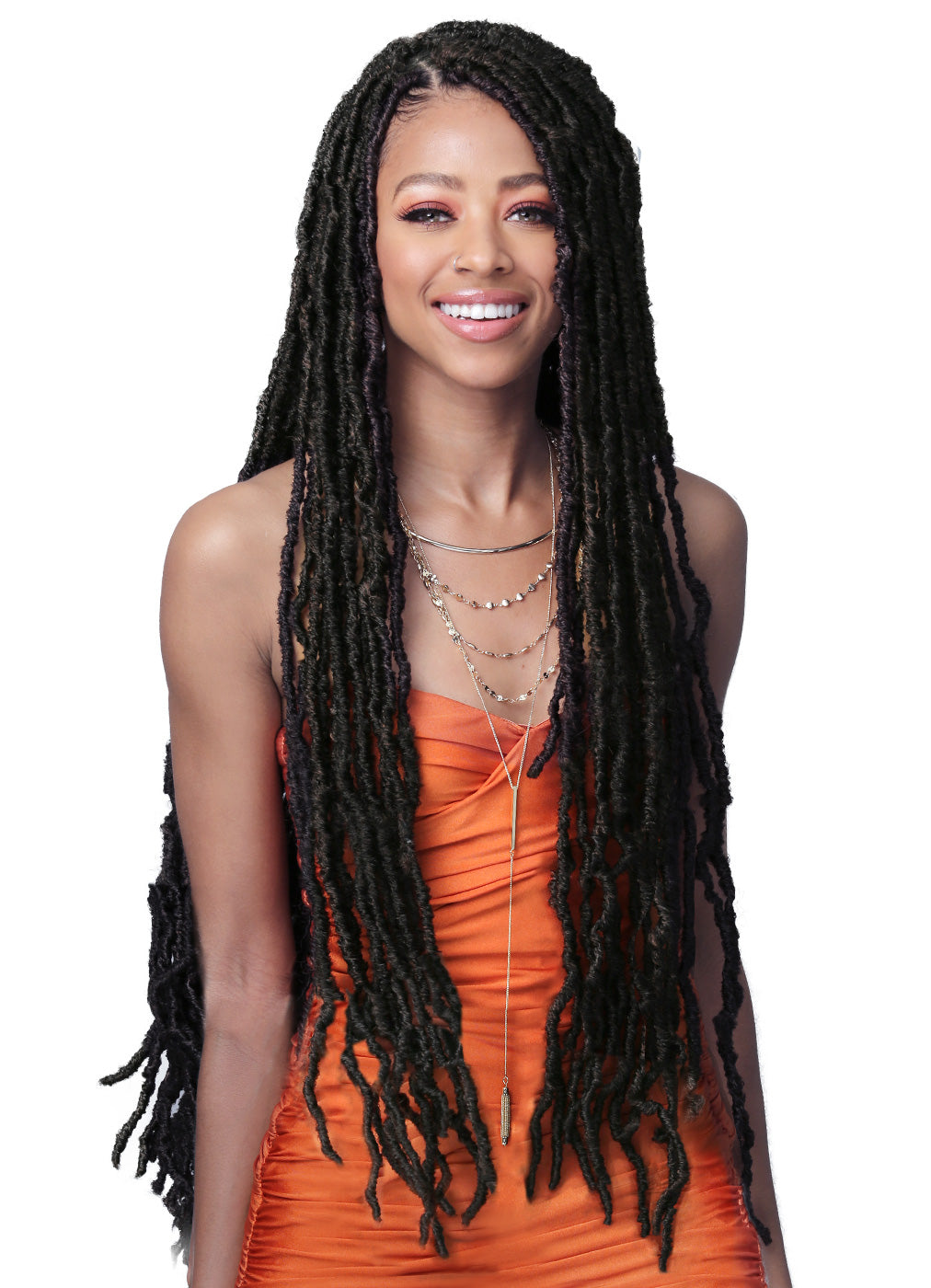B0BBIBOSS - NU LOCS 30&quot; CROCHET BRAIDING LOCS