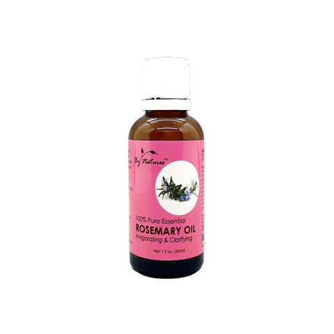 BY NATURE - 100% PURE ESSENTIALS ROSEMARY OIL 1OZ