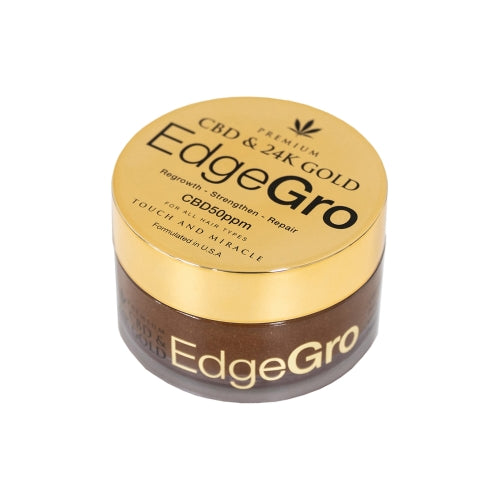 PREMIUM CBD &amp; 24K GOLD EDGE GRO+  1.58 OZ