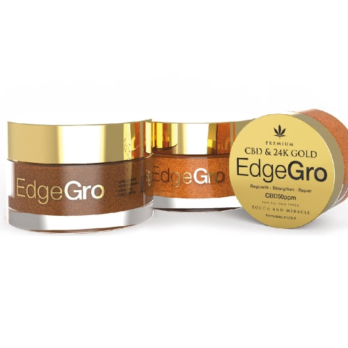 PREMIUM CBD &amp; 24K GOLD EDGE GRO+  1.58 OZ