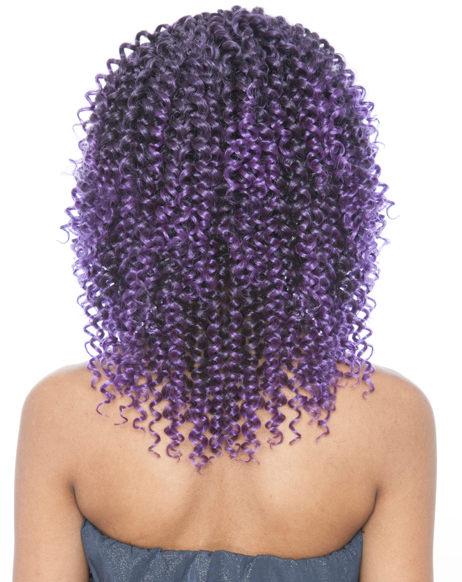 AFRI - CB17 - 3A WATER WAVE 10&quot; CROCHET BRAIDING HAIR