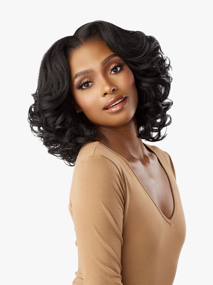 SENSATIONNEL - KINKY EDGES 13X6 KINKY BODY WAVE 14″ GLUELESS LACE WIG