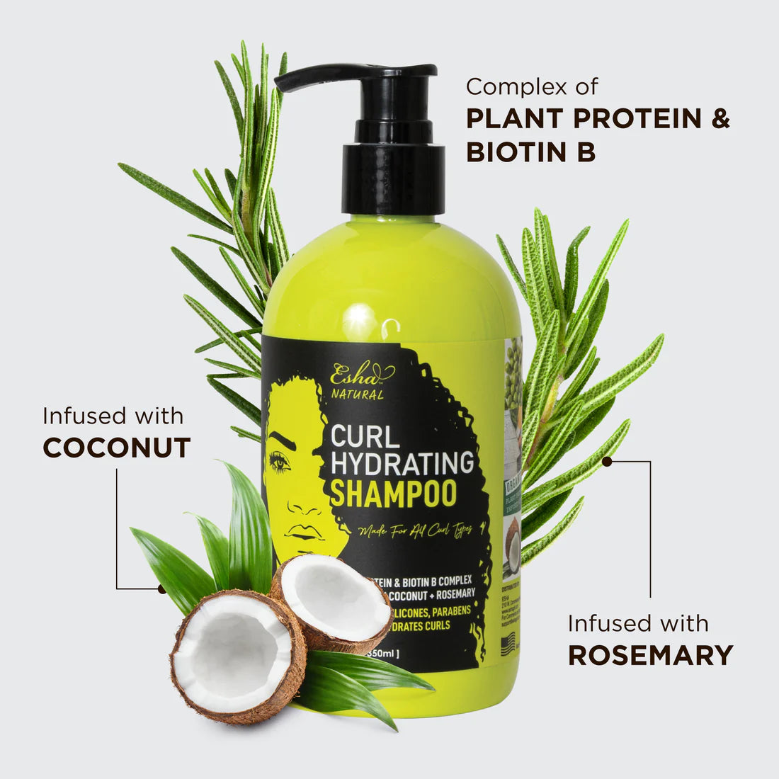ESHA NATURAL - CURL HYDRATING SHAMPOO 4oz