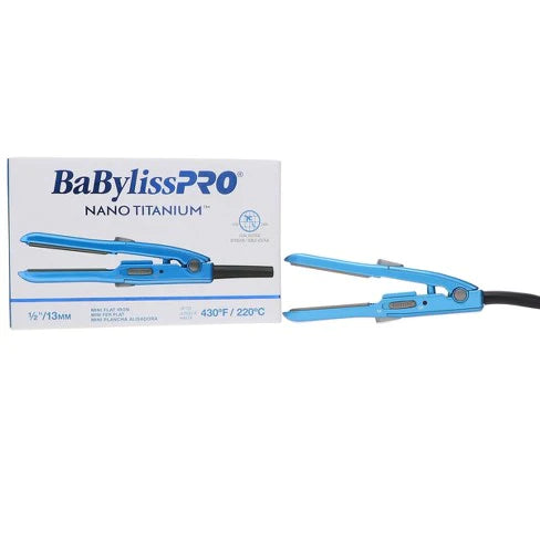 BABYLISS PRO NANO TITANIUM Mini Flat Iron 1/2&quot;