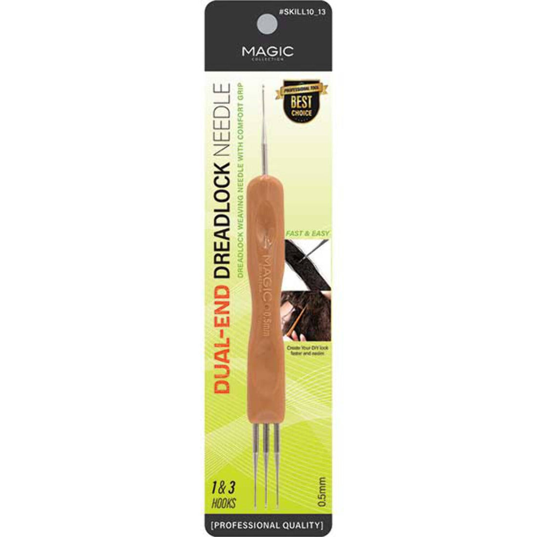 MAGIC COLLECTION DUAL-END DREADLOCK NEEDLE