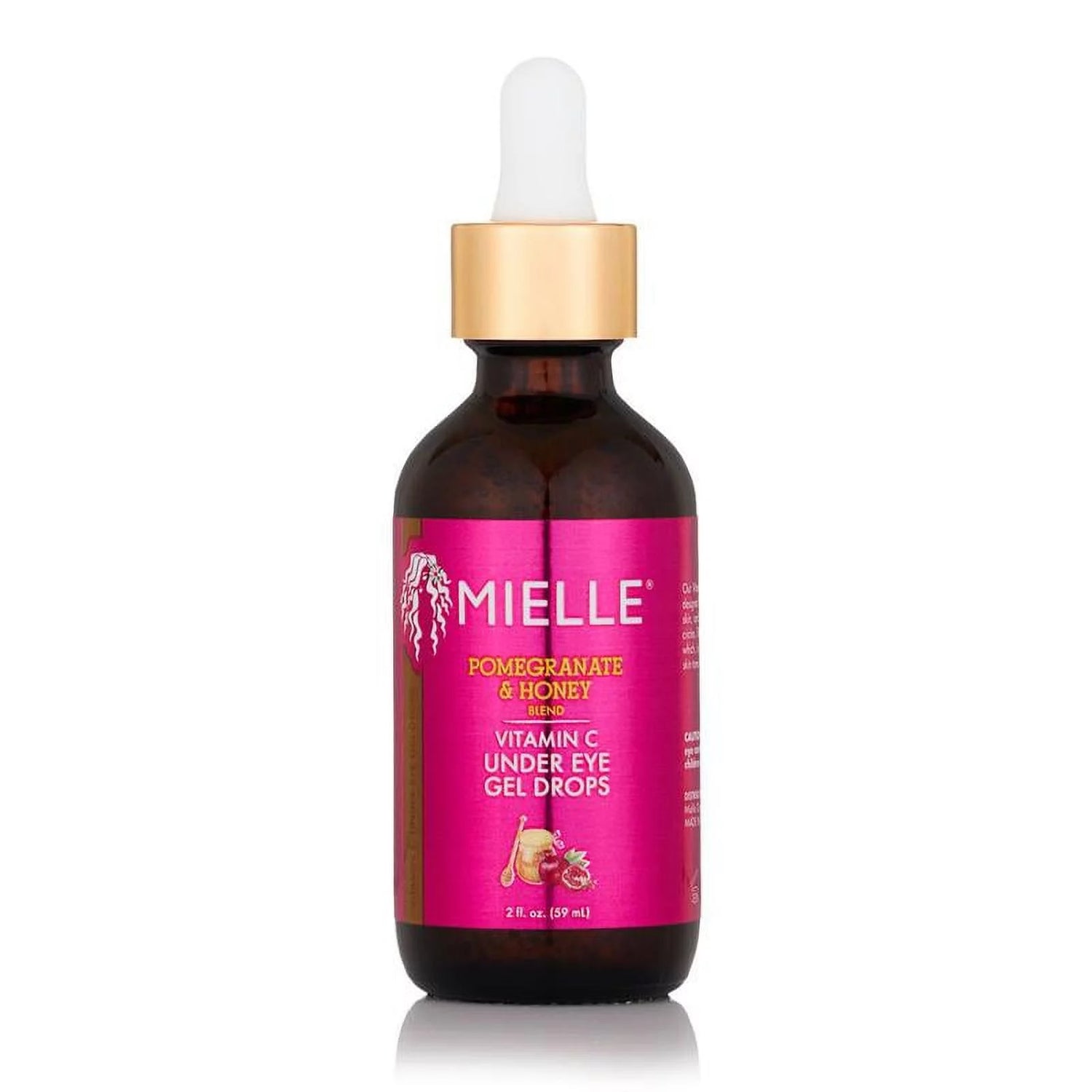 MIELLE POMEGRANATE &amp; HONEY VITAMIN C UNDER EYE GEL DROPS- 2 OZ