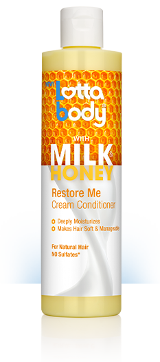 LOTTABODY MILK &amp; HONEY RESTORE ME CREAM CONDITIONER 10.1 OZ