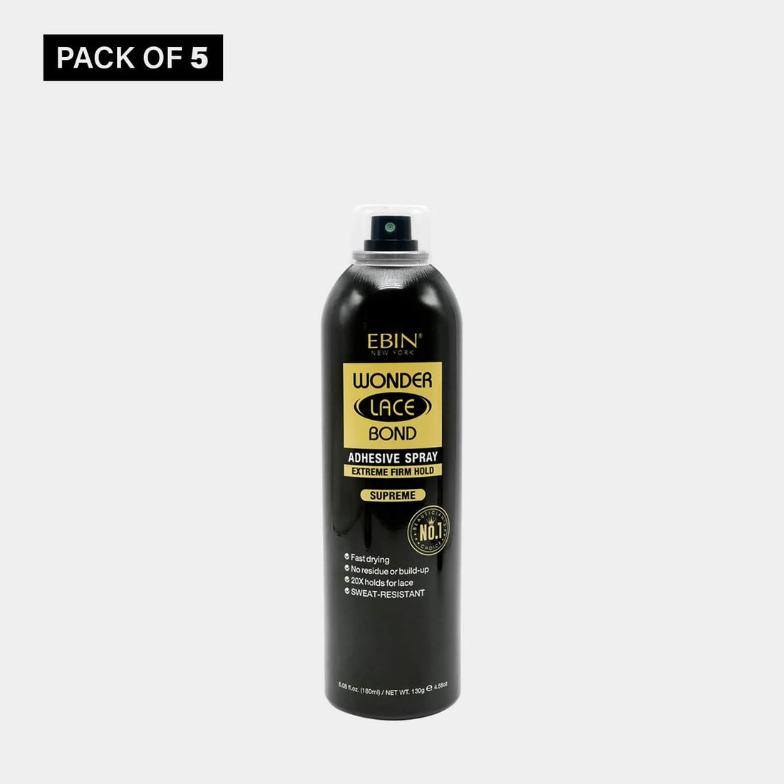 EBIN WONDER LACE WIG BOND ADHESIVE SPRAY 6.08 OZ