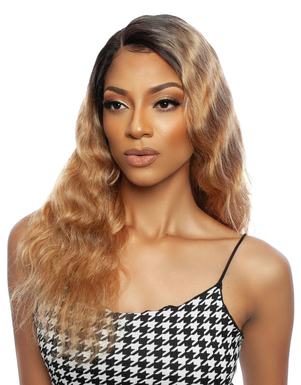 TRILL - TROC214 - 13A OMBRE HONEY BLONDE BODY WAVE WIG