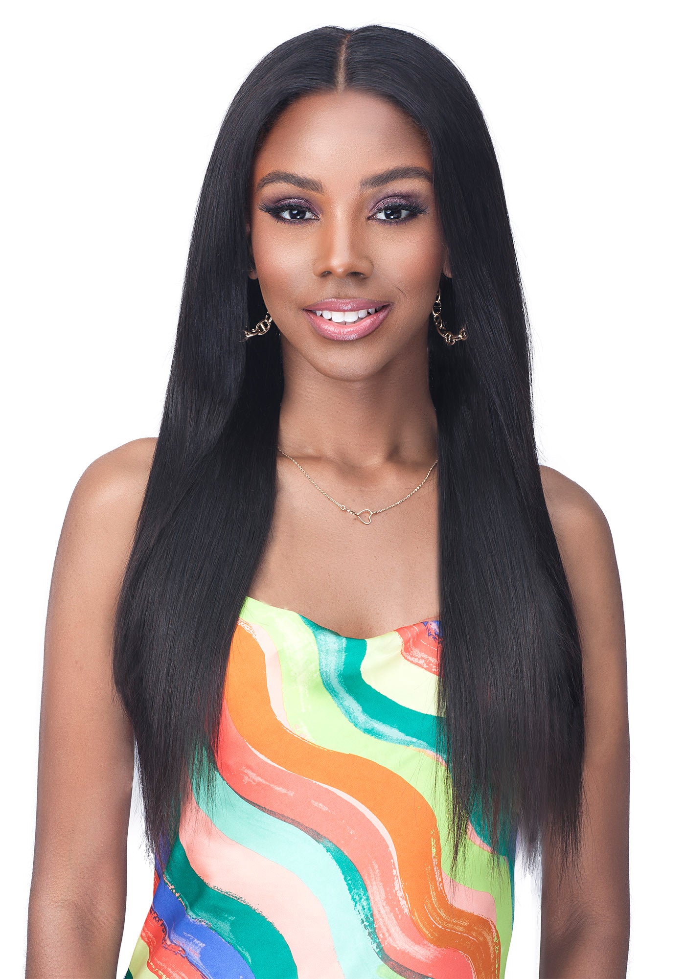 LAUDE &amp; CO -  22&quot; STRAIGHT CLIP-IN 9 PCS HAIR EXTENSION