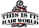 This Is It Hair World logo