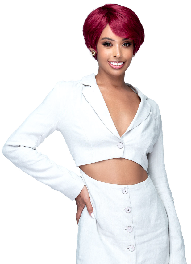 BOBBIBOSS MH1412 - JALISA 100% UNPROCESSED HUMAN HAIR WIG