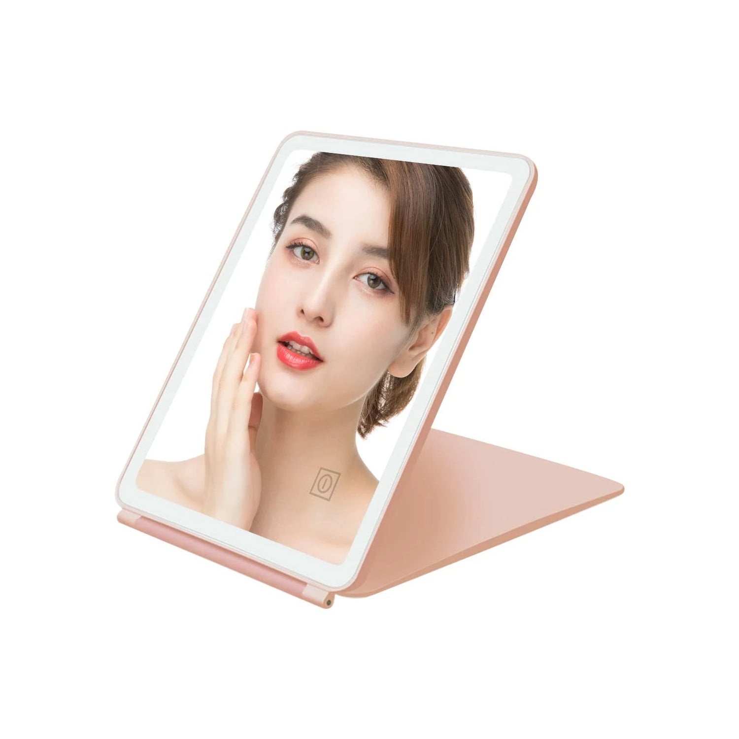 COSMETIC MAKEUP MIRROR - HAND HELD FOLDABLE