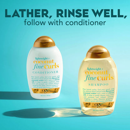 ORGANIX - LIGHTWEIGHT COCONUT FINE CURLS (13OZ)