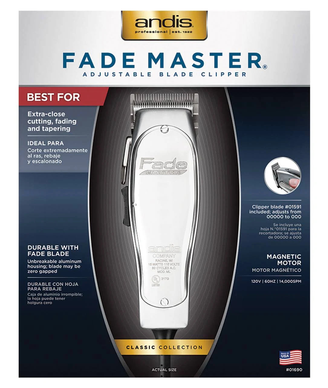 ANDIS FADE MASTER CLIPPER