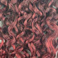 BOBBIBOSS MLF617 MICRO LOCS CURLY TIPS 22&quot; LACE FRONT WIG