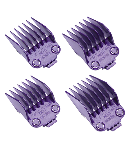 ANDIS® MASTER MAGNETIC COMB 4 PIECE SET - LARGE
