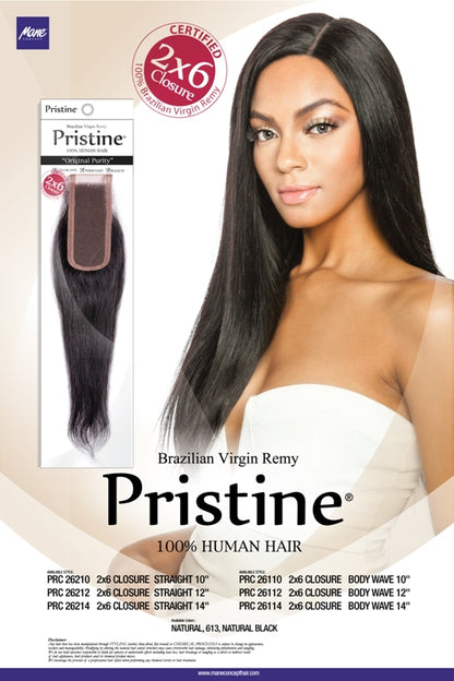 PRISTINE® - PRC26112 - 2X6 CLOSURE BODY WAVE12”