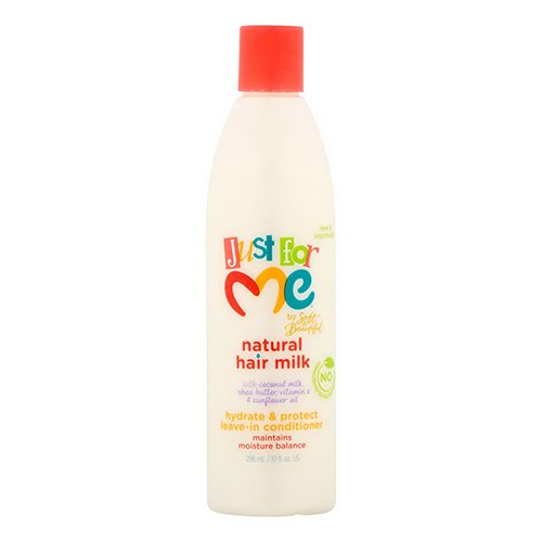 JUST FOR ME -  HAIR MILK HYDRATE &amp; PROTECT LEAVE-IN CONDITIONER 10 Oz