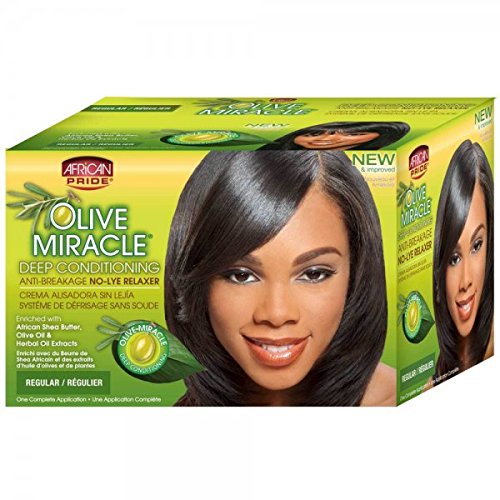 AFRICAN PRIDE OLIVE MIRACLE KIT (1APP) [DEEP CONDITIONING)