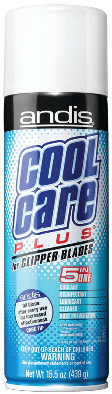 ANDIS COOL CARE PLUS FOR CLIPPER BLADES SPRAY 15.5OZ