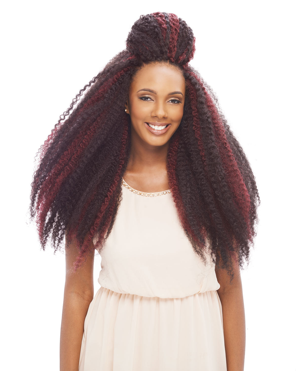 JANET COLLECTION - 2X AFRO MARLEY BRAIDING HAIR (AFRO TWIST)