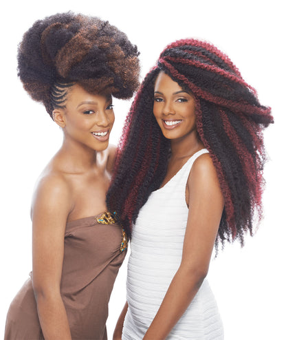 JANET COLLECTION - 2X AFRO MARLEY BRAIDING HAIR (AFRO TWIST)