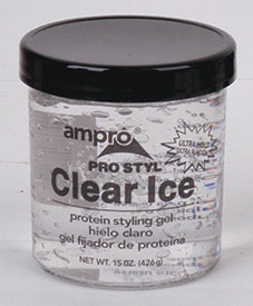 AMPRO PRO STYL - CLEAR ICE - ULTRA HOLD HAIR GEL