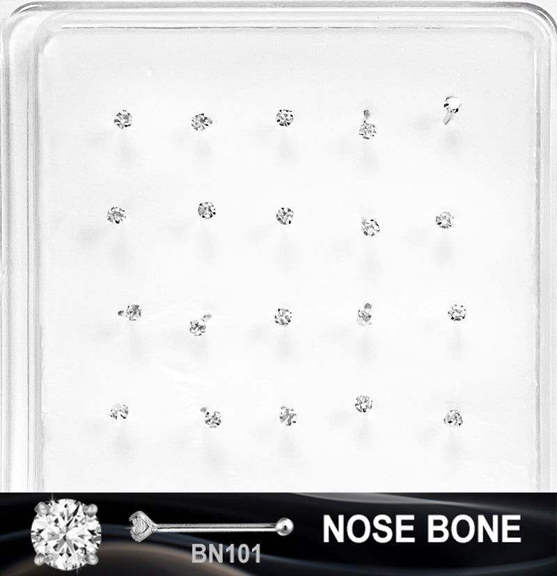 SILVER NOSE RINGS - SOLD BY EACH UNIT