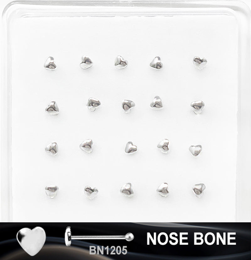 SILVER NOSE RINGS - SOLD BY EACH UNIT