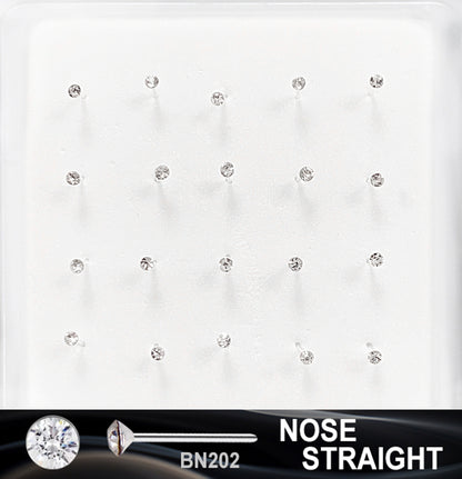 SILVER NOSE RINGS - SOLD BY EACH UNIT