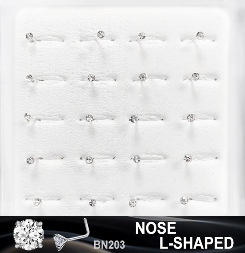 SILVER NOSE RINGS - SOLD BY EACH UNIT