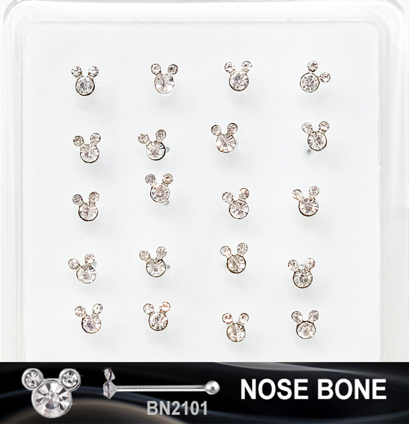 SILVER NOSE RINGS - SOLD BY EACH UNIT