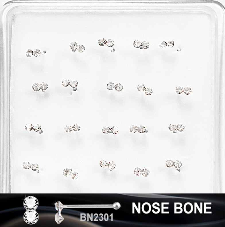 SILVER NOSE RINGS - SOLD BY EACH UNIT