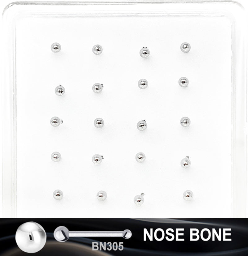 SILVER NOSE RINGS - SOLD BY EACH UNIT