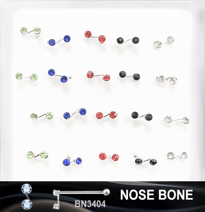 SILVER NOSE RINGS - SOLD BY EACH UNIT