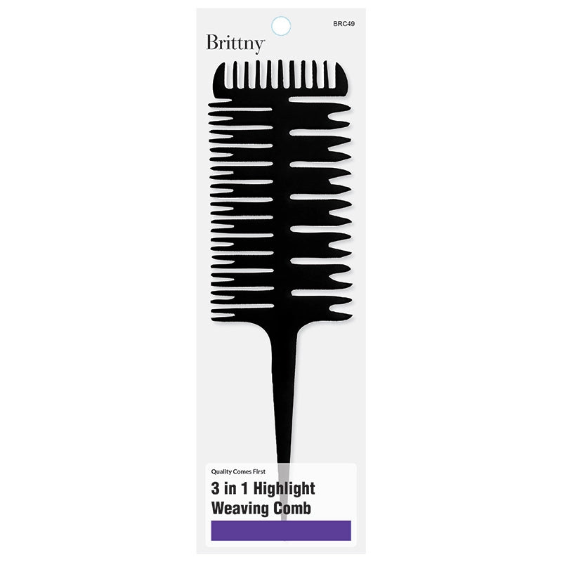 BRITTNY 3 in 1 HIGHLIGHT WEAVING COMB