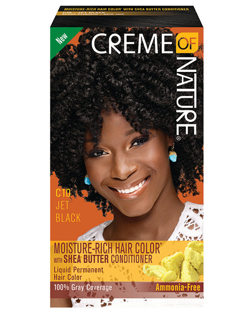 CRÈME OF NATURE MOISTURE RICH HAIR COLOR (LIQUID PERMANENT HAIR COLOR)