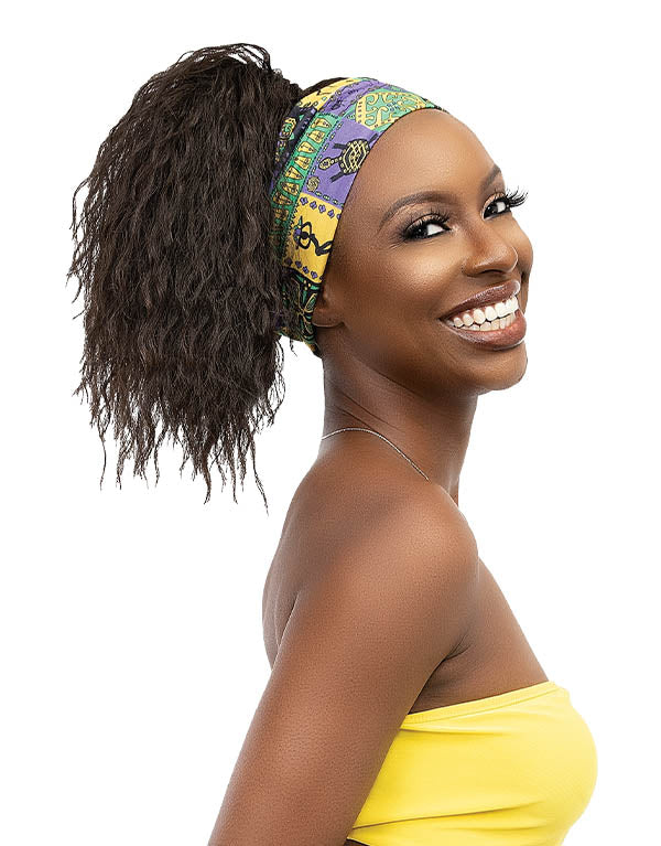 JANET COLLECTION CRESCENT BAND ETTA WIG