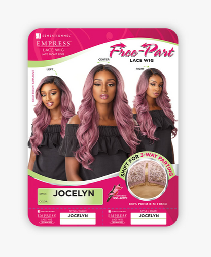SENSATIONNEL - LACE FRONT EDGE &quot;JOCELYN&quot; FREE PART WIG